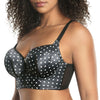 Parfait Lingerie PARFAIT Charlotte Longline 6977 Women's Full Bust Padded Bra  - Black Dot