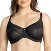 Parfait Lingerie Minimizer PARFAIT Enora P5272 Women's Full Bust Supportive Full Coverage Unlined Minimizer - Black