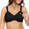 Parfait Lingerie Nursing PARFAIT Leila NB502 Women's Full Figure Underwire Maternity Seamless Cup Nursing Bra Style - Black