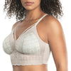 Parfait Lingerie PARFAIT Mia Lace P5951 Women's Full Busted Lightly Padded Wire Free Bra - Sandstone