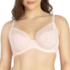 Parfait Lingerie PARFAIT Shea P6062 Women's Full Bust Mesh Plunge Unlined Wired Bra - Petal Pink