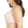 Parfait Lingerie PARFAIT Shea P6062 Women's Full Bust Mesh Plunge Unlined Wired Bra - Petal Pink