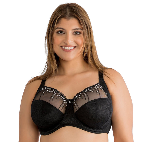 Pearl Unlined Bra - Black – Parfait Lingerie