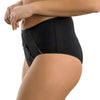 Parfait Lingerie PARFAIT Charlene P5005 High Waist Pretty Modern Vintage Lace Brief - Black