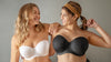 Elise Full Bust Strapless Bra - Black