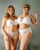 Elise Full Bust Strapless Bra - Pearl White