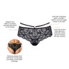 Parfait Lingerie PARFAIT Olivia P4005 Cheeky Lace Hipster With Waist Detail - Black
