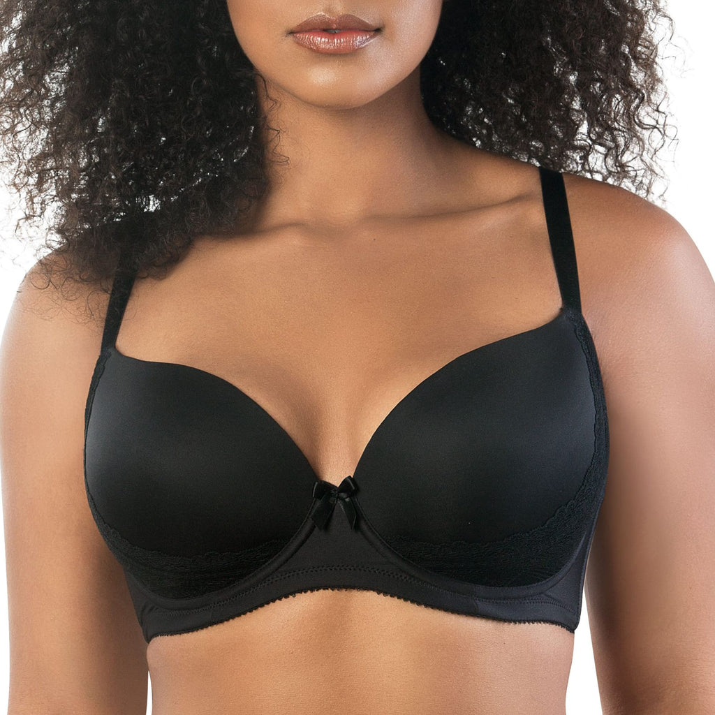 Parfait Lingerie Casey Plunge Molded T-Shirt Bra - Black