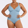 Parfait Lingerie PARFAIT Vivien S8167 One Piece Swimsuit with Shelf Bra, Shirred Detail and Bow Back Design - Dream Blue