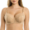 Parfait Lingerie PARFAIT Charlene P5000 Full Busted Contour Balconette Padded Wired Bra - Warm Sand