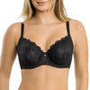 Parfait Lingerie Parfait Luxlacy Pretty Lace and Mesh Full Busted Unlined Non-Padded Wired Bra - Black