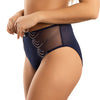 Parfait Lingerie PARFAIT Pearl P6093 Full Coverage High Waisted French Cut - Navy