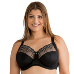 Parfait Pearl Unlined Side Support Underwire Bra (P60923)-Cameo
