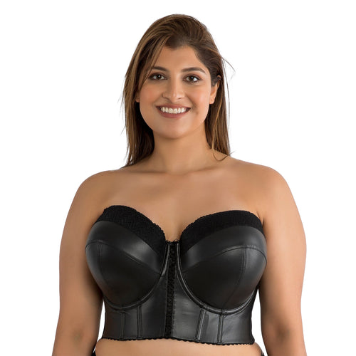 Sexy Strapless Plus Size Longline Strapless Bra For Women Invisible,  Seamless, Push Up, Padded Tube Top With Smooth Lingerie 6XL From Dw216,  $19.16