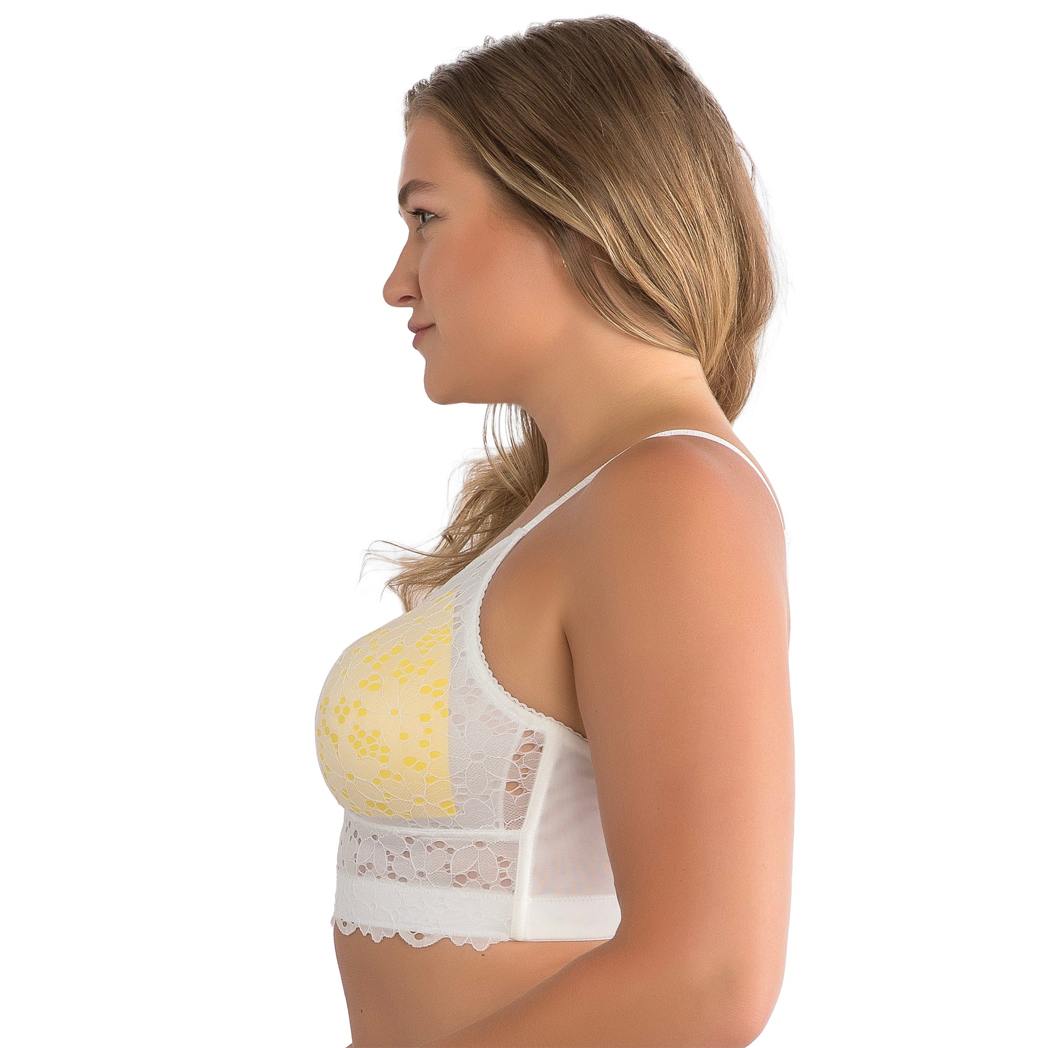 Cover Me in Daisies Lace Bra Top