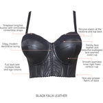 Parfait Elissa Black Contour Longline Bustier Bra P50116 – The Bra Genie
