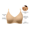 Parfait Lingerie PARFAIT Simplicity P2400 Full Busted Seamless And Smooth Everyday Basic Wirefree Bra With Removable Pads - Bare