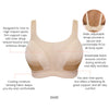 Parfait Lingerie PARFAIT Active P62121 Wirefree Full Busted and Full Coverage Unlined Sports Bra - Bare