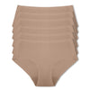 Parfait Lingerie Parfait Seamless Mid-Waist Brief 6 Pack