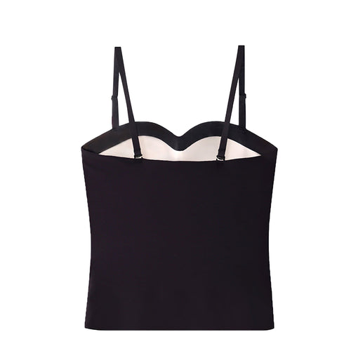 Parfait Lingerie PARFAIT Sparkling One-Piece Halter Corset - Black