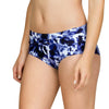 Parfait Lingerie PARFAIT Storm S8135 Womens High Waist Bikini Bottom Full Coverage - Ink Print