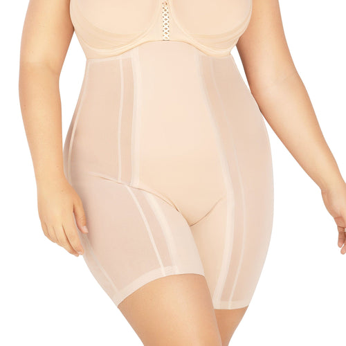 Parfait Lingerie PARFAIT Shea P60651 Mid Thigh Slimmer Short - Bare