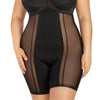 Parfait Lingerie PARFAIT Shea P60651 Mid Thigh Slimmer Short - Black