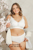 Dalis Wire-Free Full Bust Bralette - Pearl White