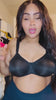 Leila Underwire Full Bust Nursing Bra - Black