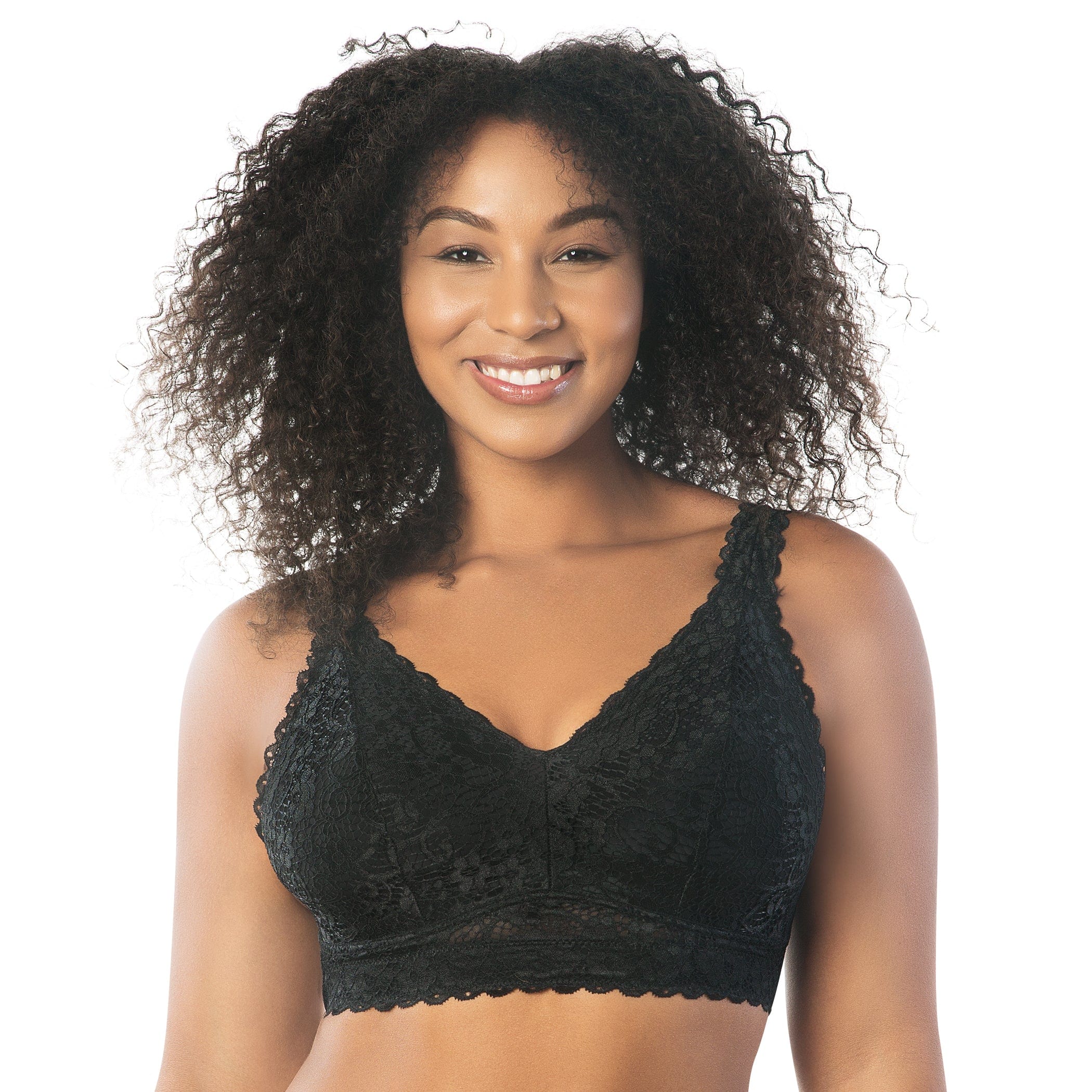 Parfait Adriana Wire Free Lace Bralette P5482 - Racing Red – The Halifax  Bra Store