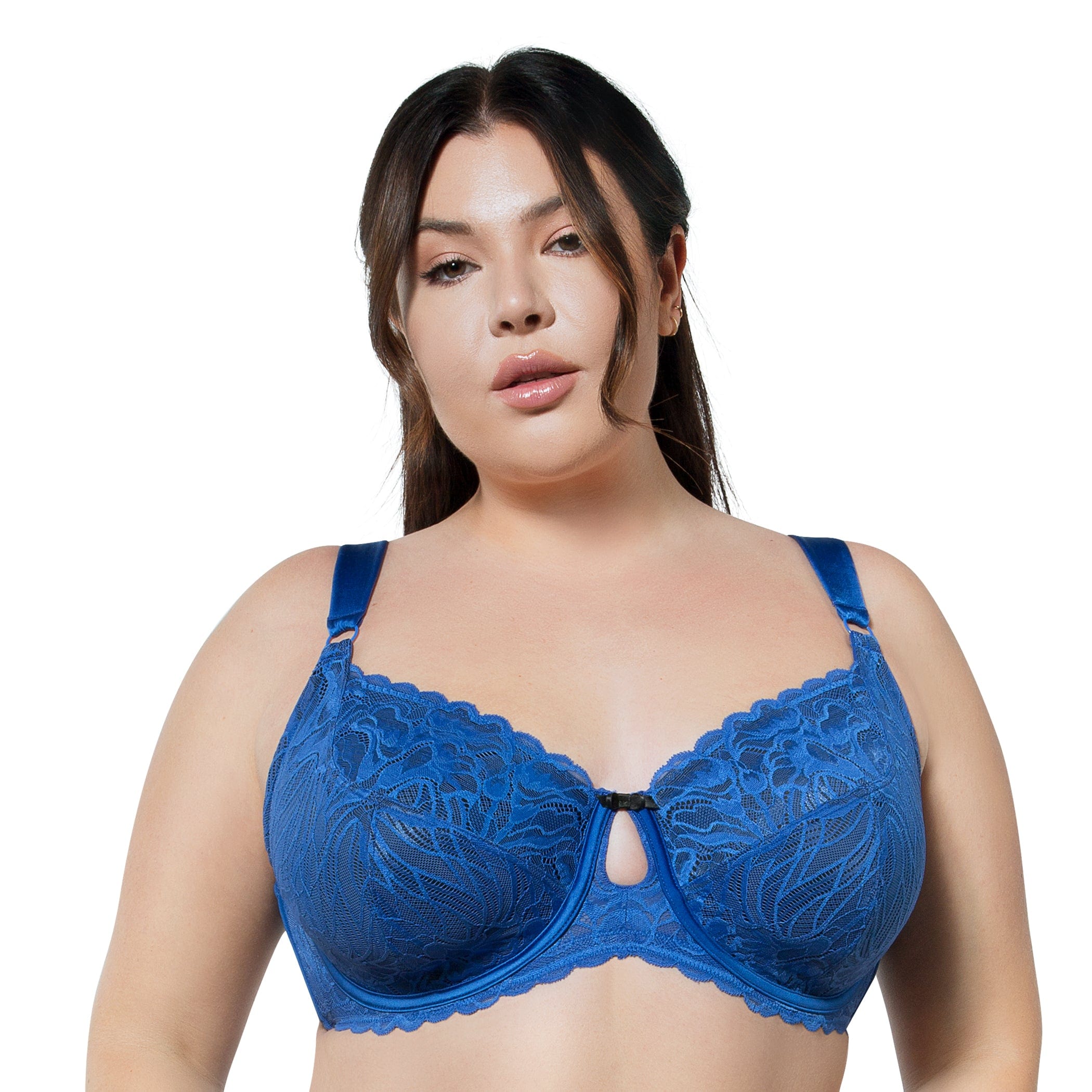 Lace Unlined Full Coverage Bra - CM