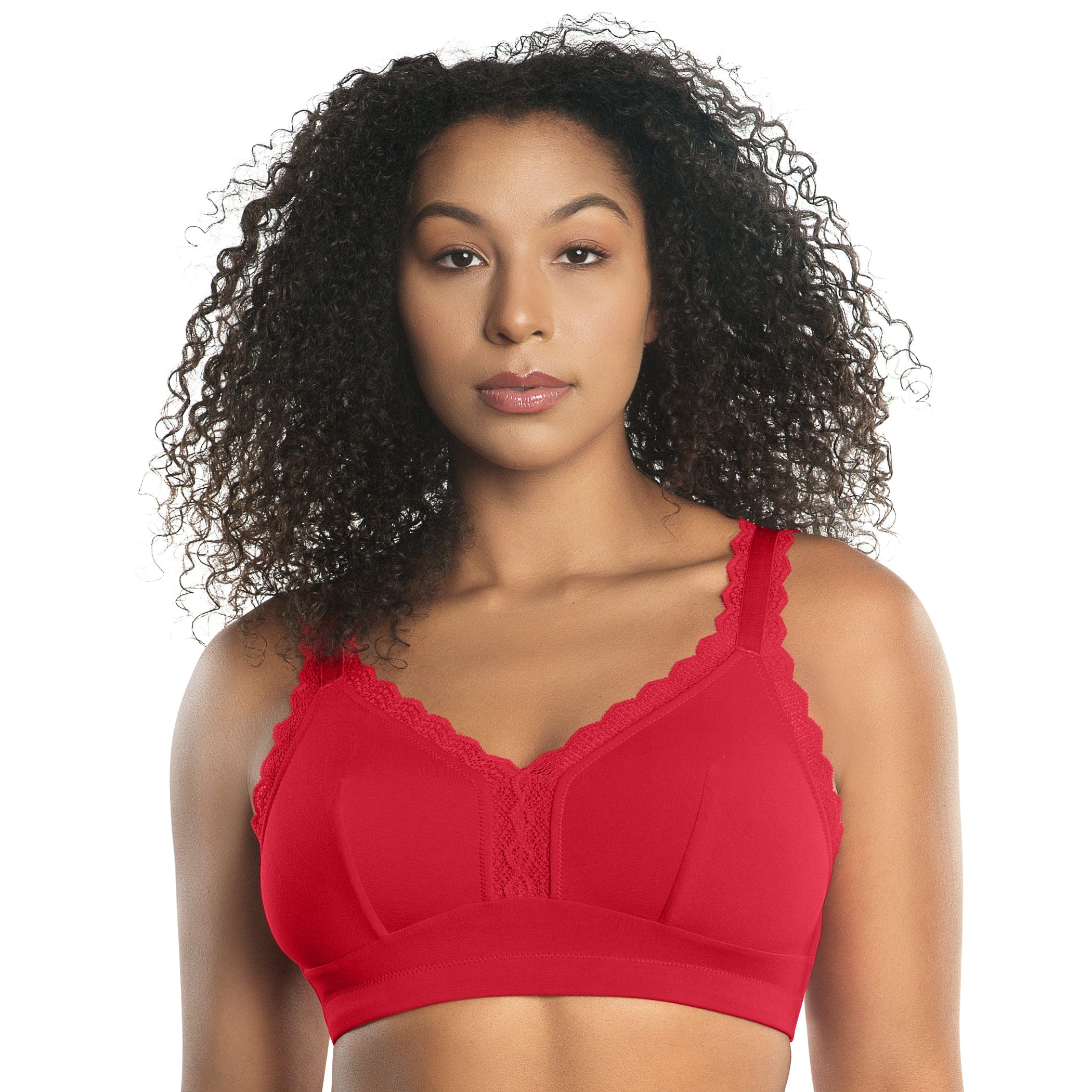 Dalis Wire Free Bralette - Racing Red – Parfait Lingerie