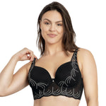 PARFAIT Pearl P6091 Women's Longline Plunge Full Busted Bra : :  Clothing, Shoes & Accessories