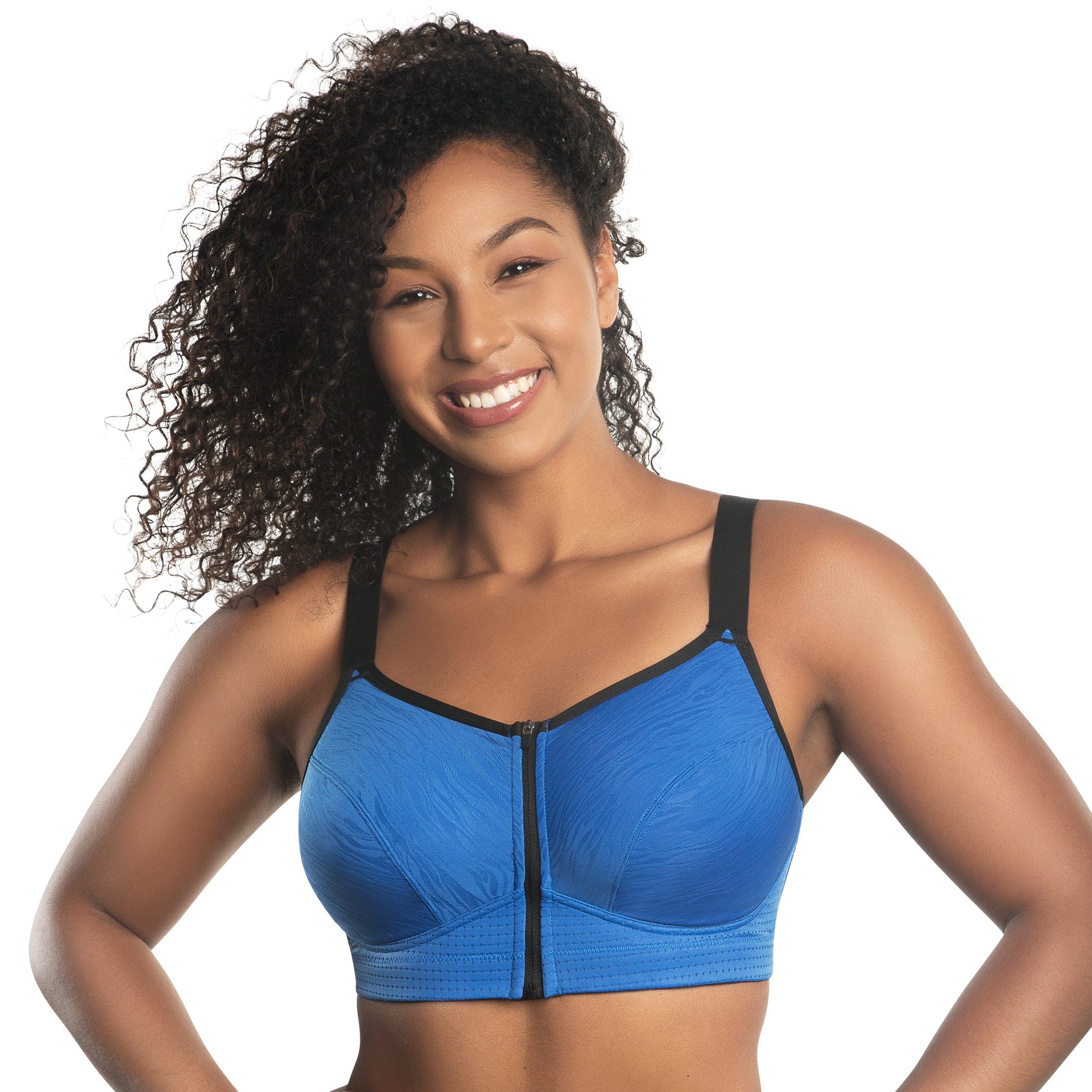 Dunnes Stores  Blue-antique Non Wired Seamfree Sports Bra