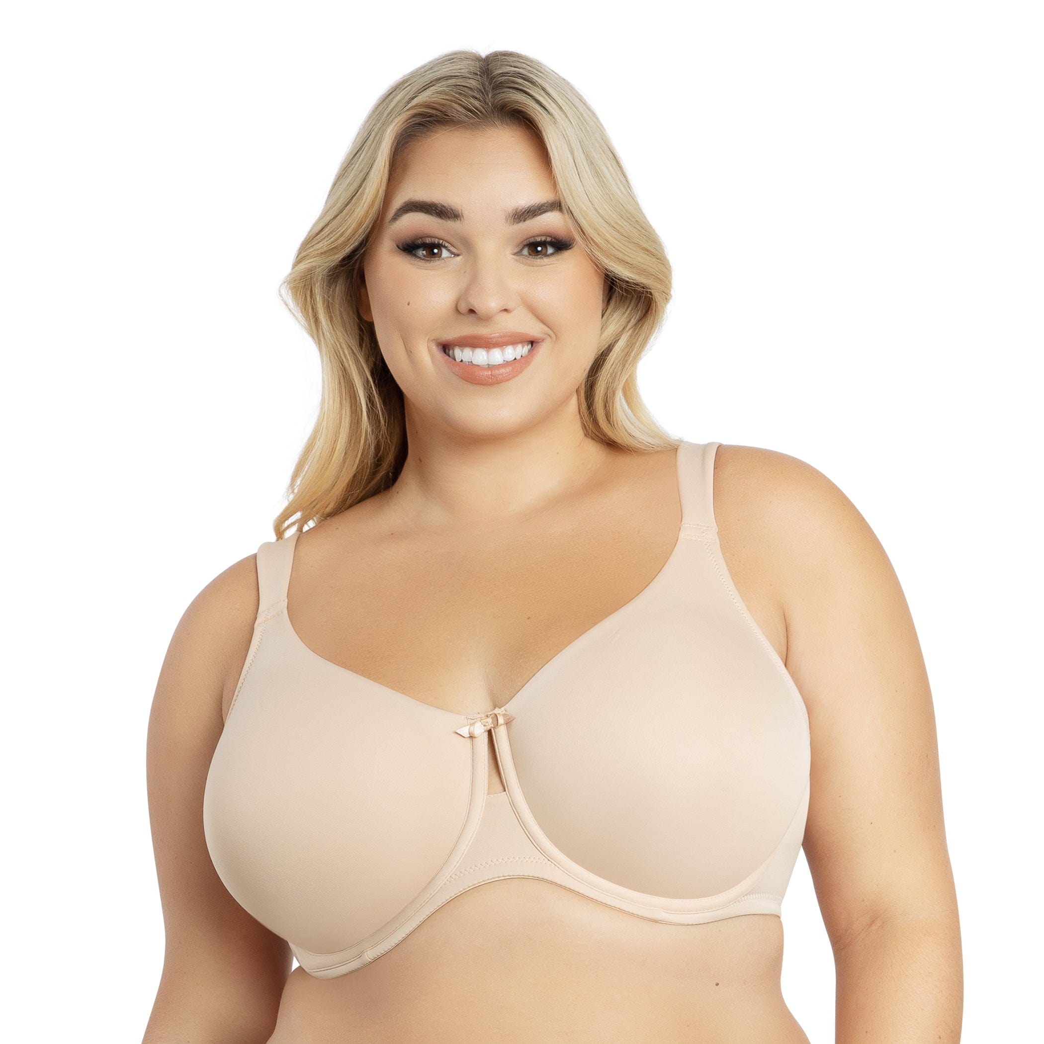 Elomi Smooth Moulded Strapless Seamless Underwire T-Shirt Bra