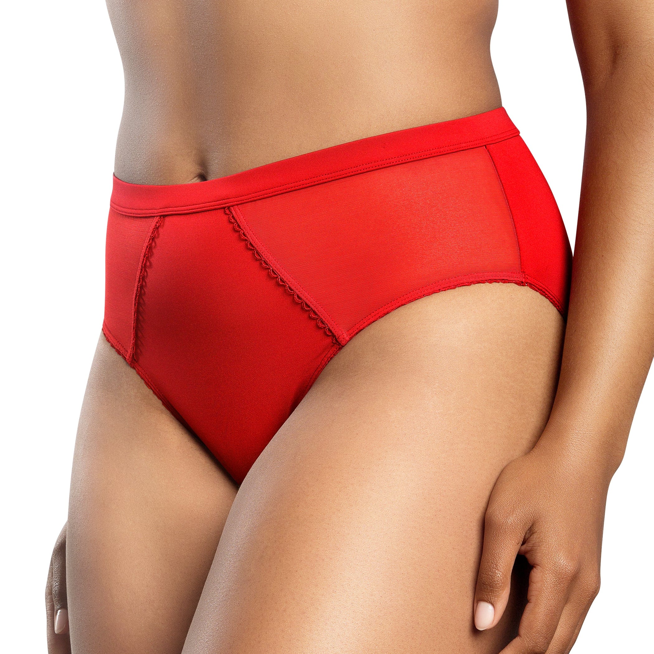 Cozy Hipster Panty - Racing Red – Parfait Lingerie