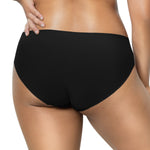 2 Pack Precision Bonded Hipster Briefs; Style: LHS98251 - Black