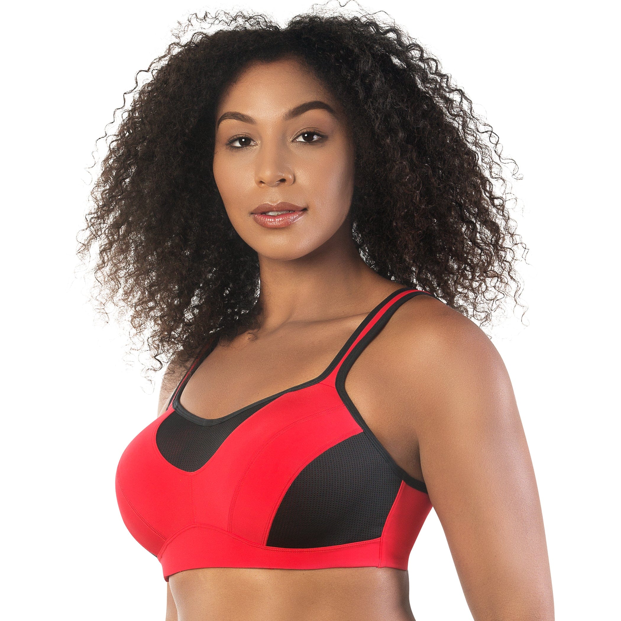 Dynamic Mid-High Impact Sports Bra - Racing red – Parfait Lingerie
