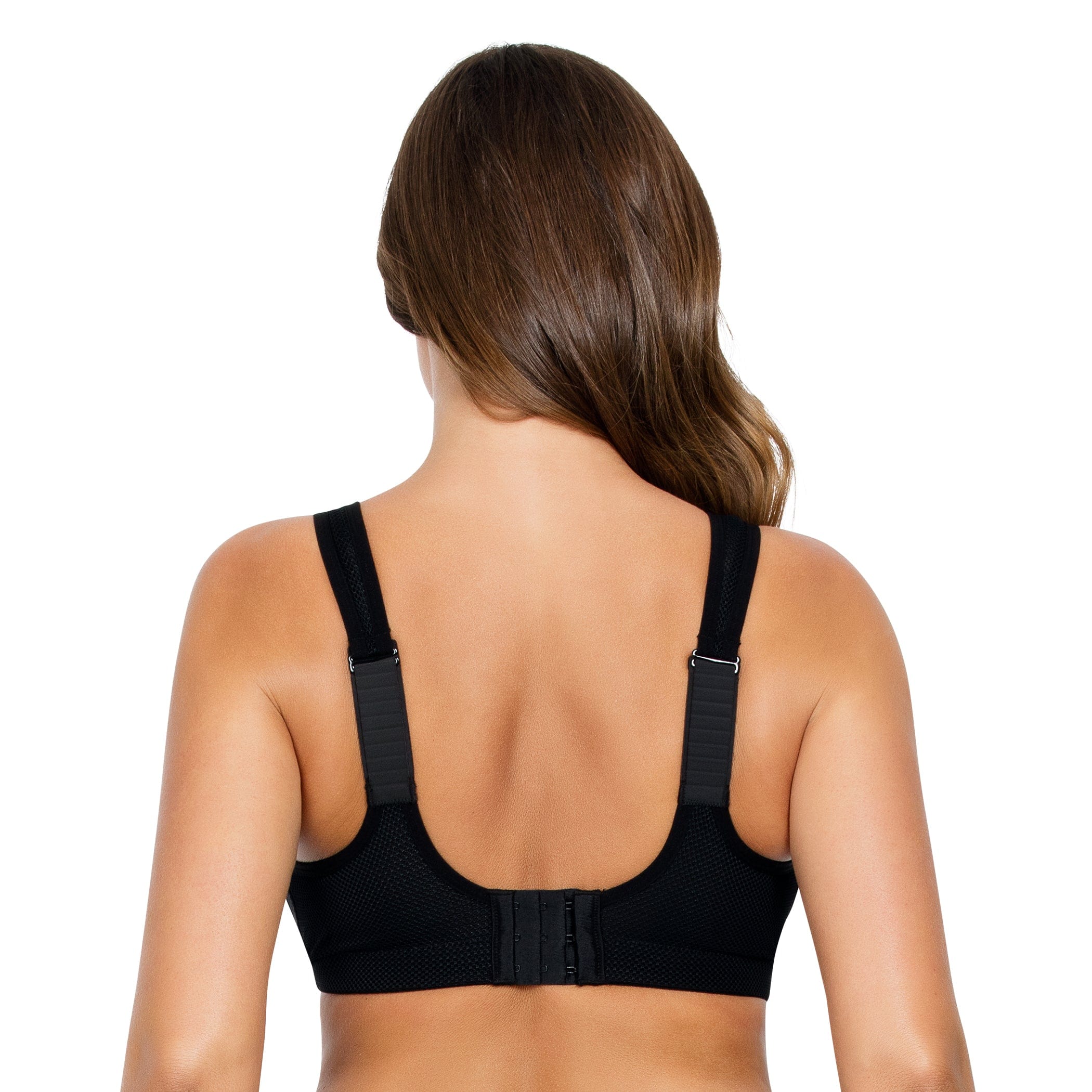 Buy Parfait Padded High Impact Moisture Wicking Sports Bra - Black at  Rs.736 online