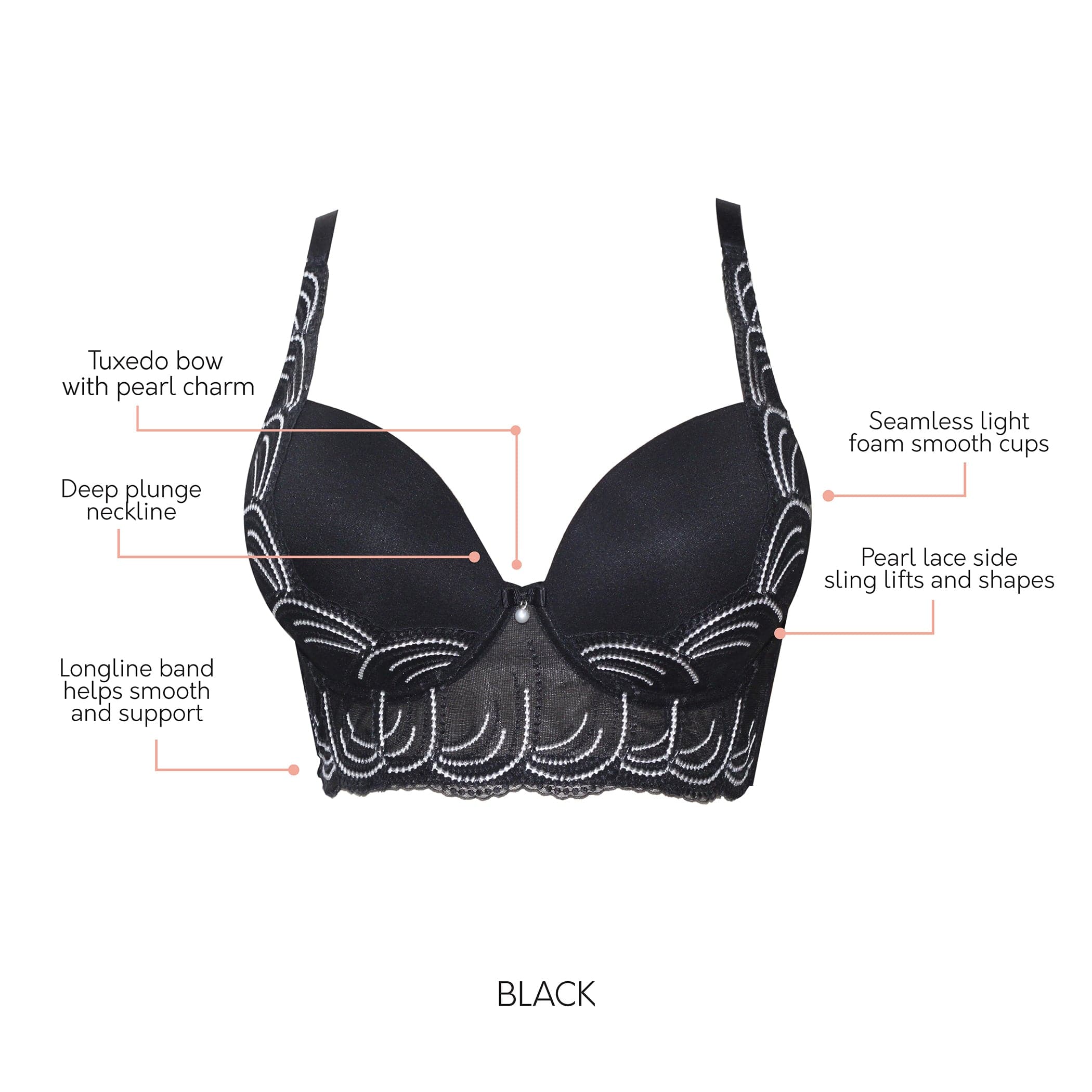 Plunge push up bra - 54 products